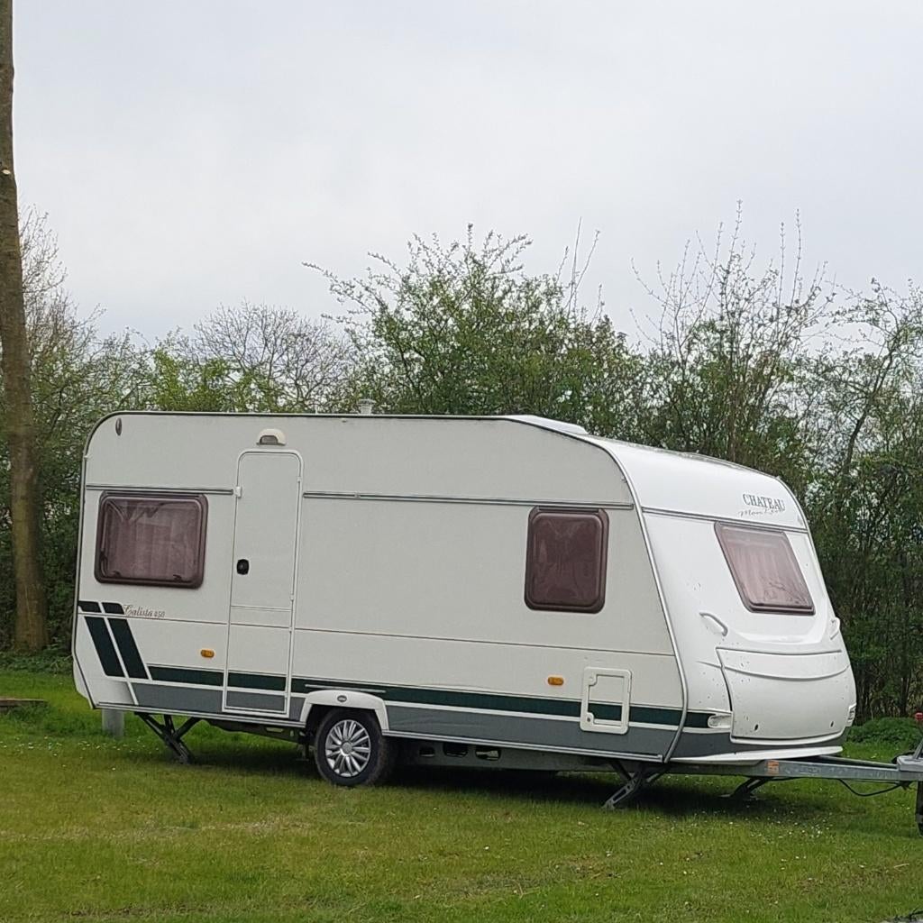 Caravan, Rondzit, Frans bed, 750 - 1000 kg, Particulier
