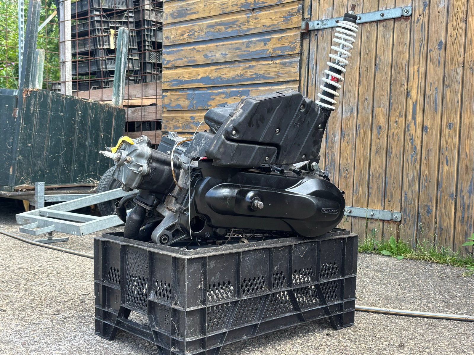 Piaggio Hexagon 150cc motorblok, Ophalen of Verzenden, Gebruikt, Blok, Piaggio