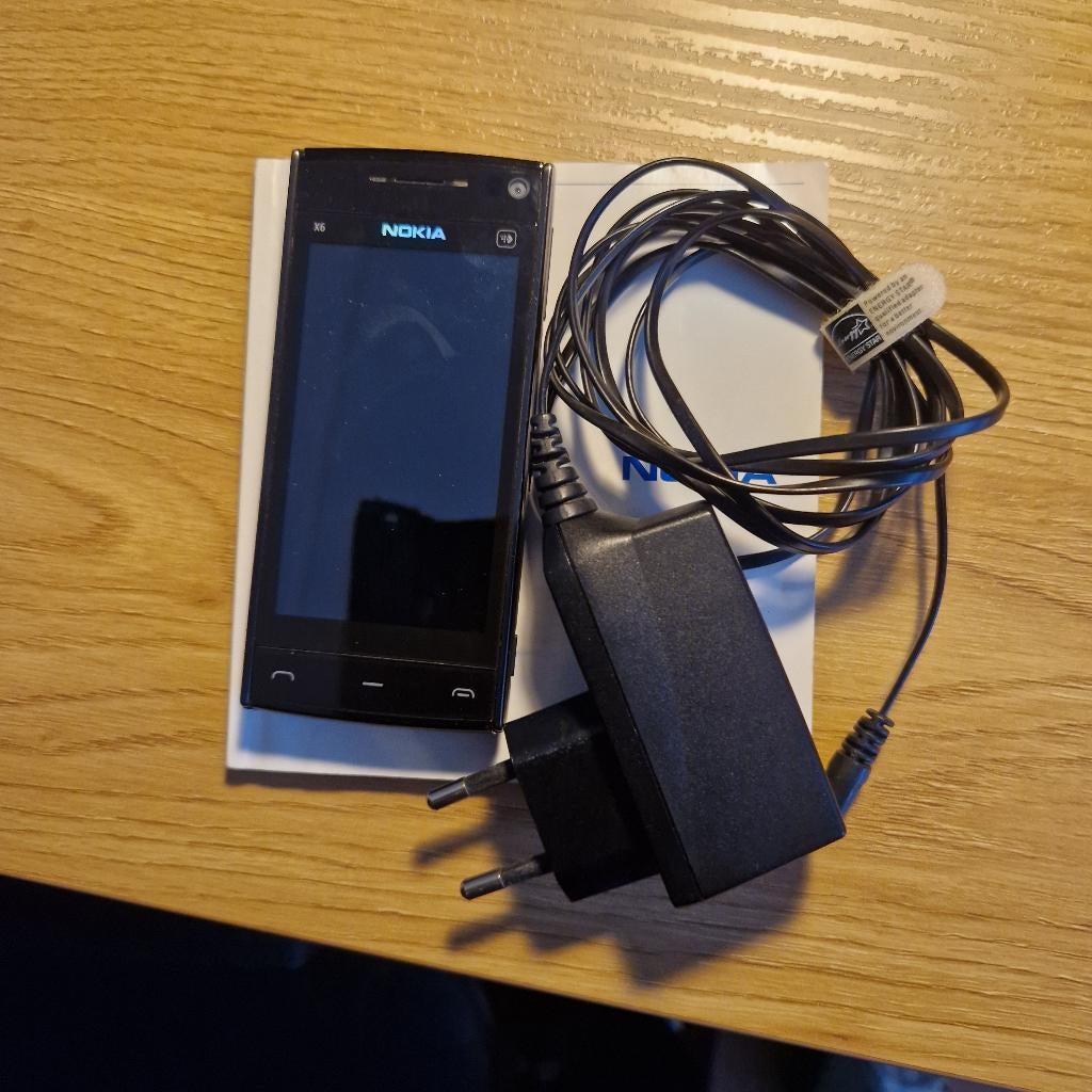 Nokia X6-00, Gebruikt, Zwart, Touchscreen, 3 tot 6 megapixel