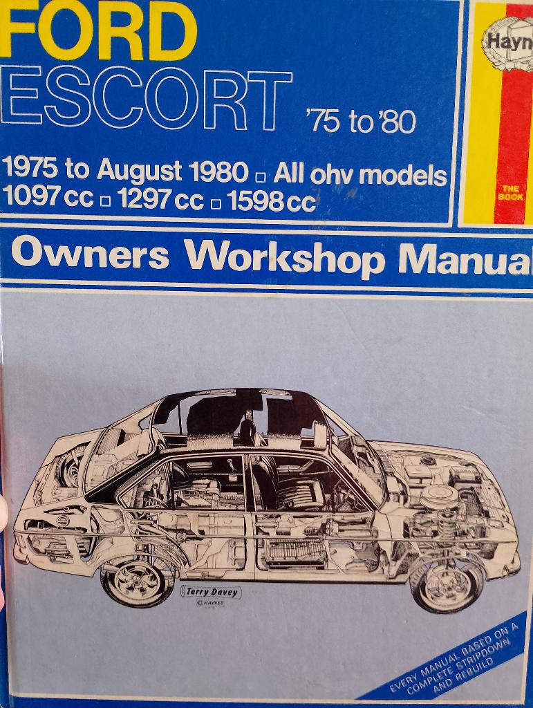 Ford Escort Haynes manual 1975-1980, Ophalen of Verzenden