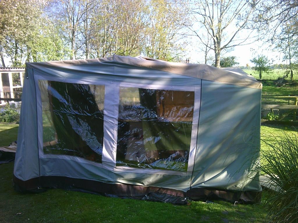 Tent Vouw wagen Walker SunnY Luifel Voortent Vintage 1984, Ophalen, Gebruikt, Tot en met 5