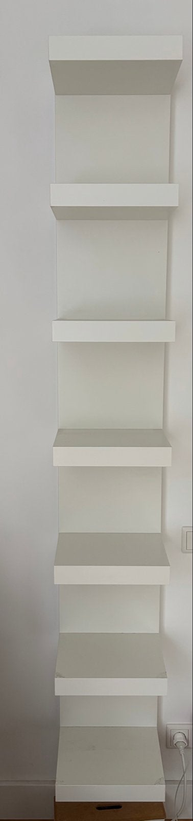 IKEA LACK Wall Shelf Unit, White, Ophalen, Gebruikt