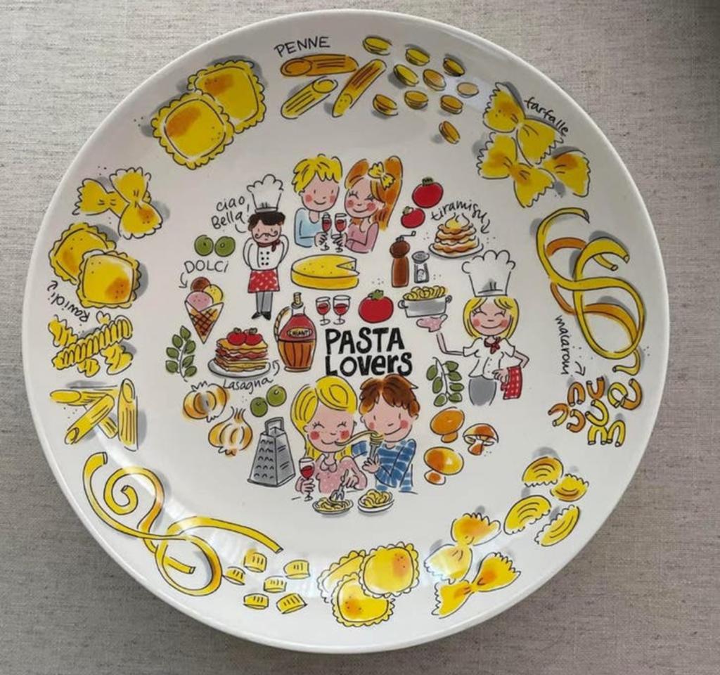 Blond Amsterdam pasta schaal 36cm doorsnee nieuw, Blond Amsterdam, Nieuw, Ophalen of Verzenden, Schaal of Schalen