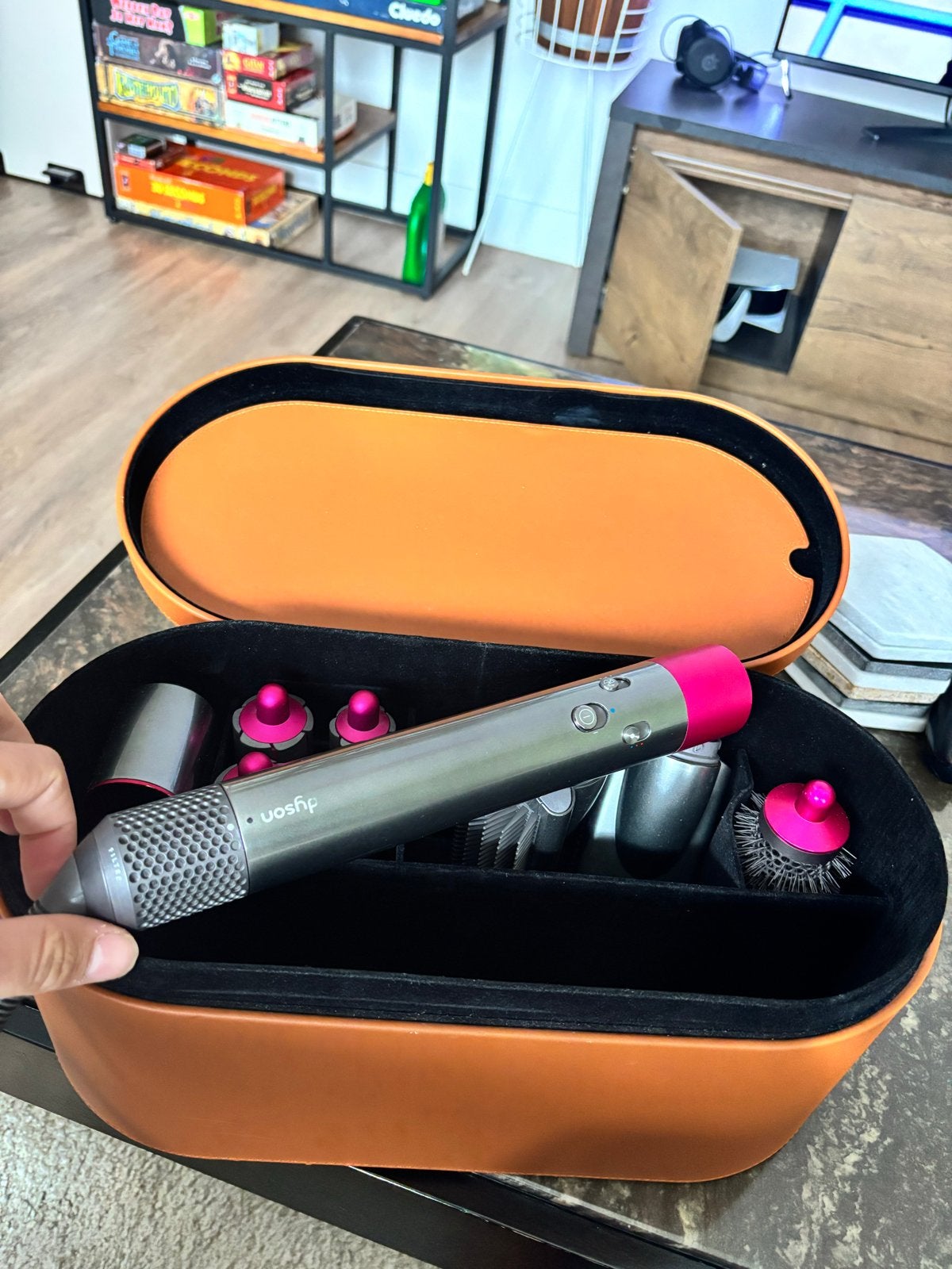 Dyson Airwrap (niet werkend) - Rood licht knippert, Witgoed en Apparatuur, Ophalen of Verzenden, Niet werkend, Haarverzorging