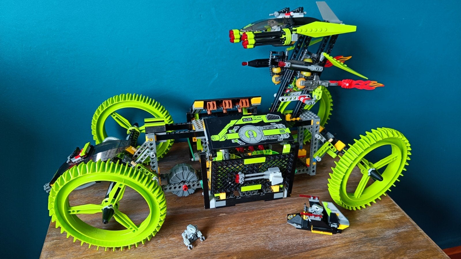 LEGO Exo-Force Mobile Devastator 8108, Ophalen, Gebruikt