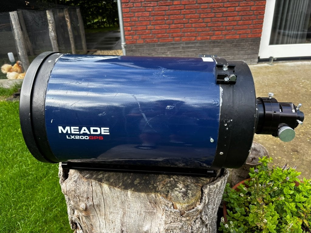 Meade LX200GPS 10" SCT OTA + MoonLite focuser met Gemini EAF, Ophalen, Gebruikt, 200 mm of meer, Spiegeltelescoop (reflector)