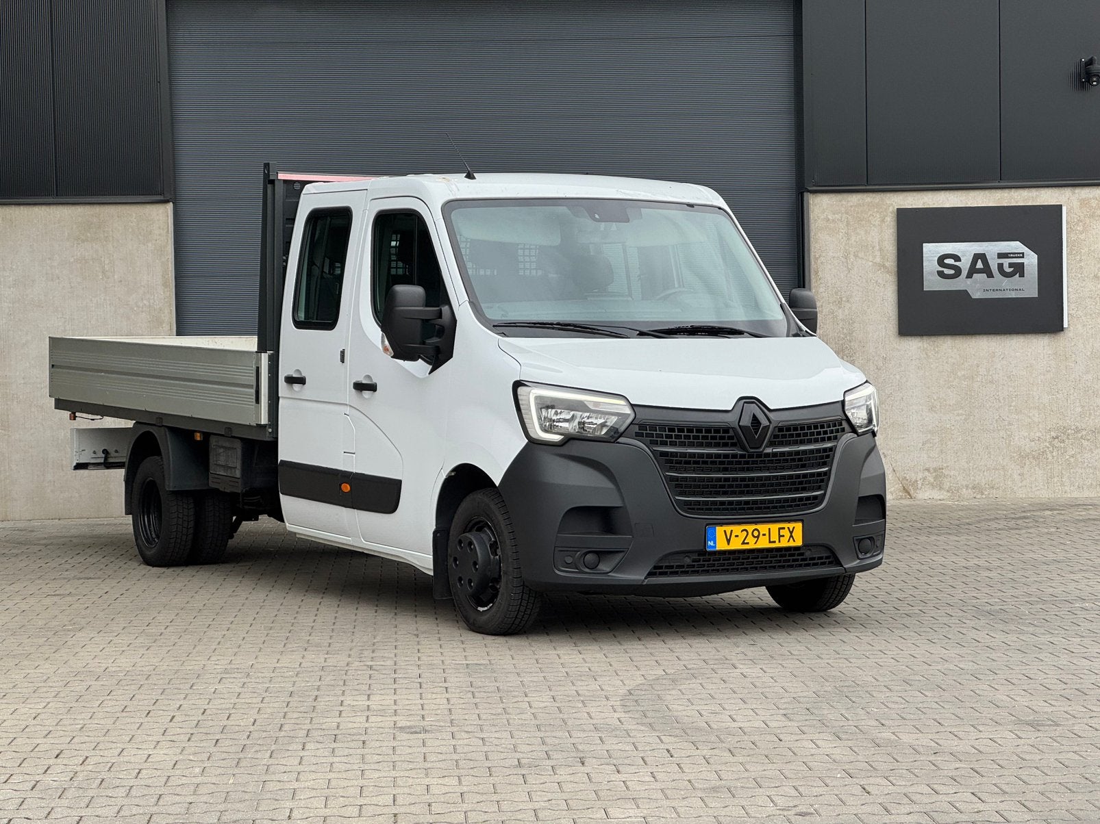 Renault Master 2.3DCI 165 / L4 Dubbel cabine/ 3500KG, Auto's, Bestelauto's, 4 cilinders, Renault, Bedrijf, 6 stoelen