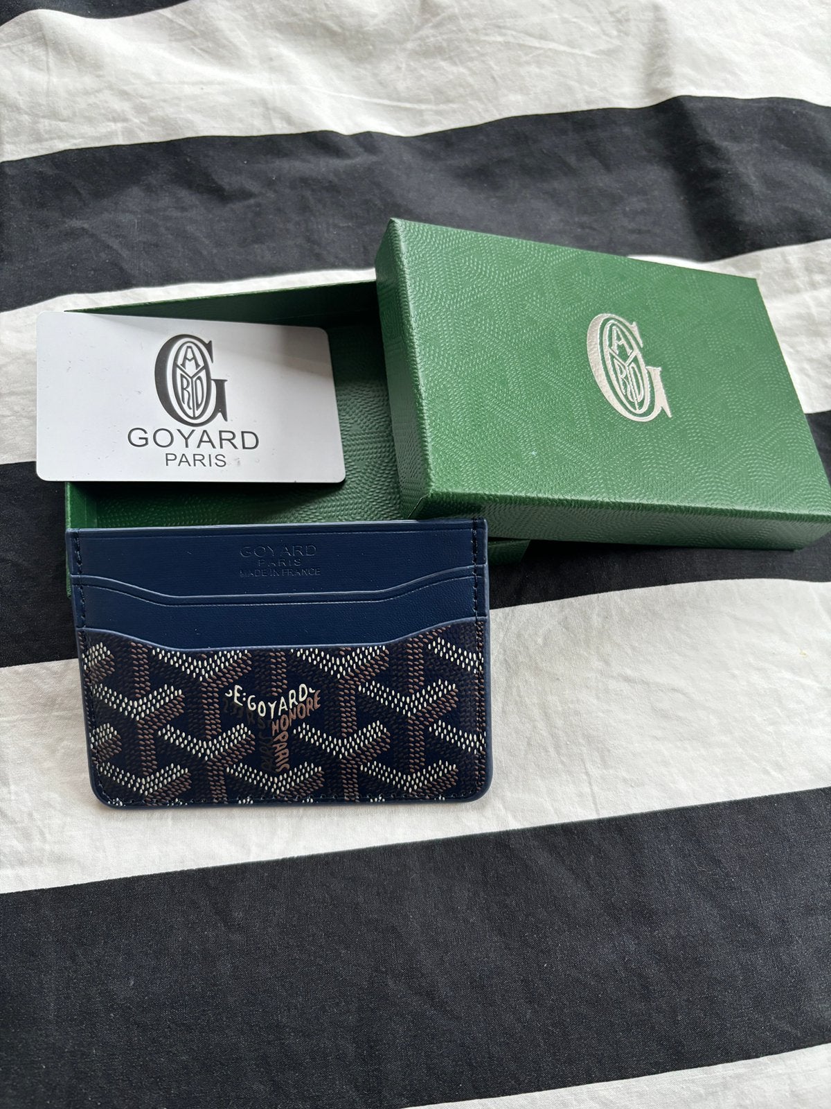 Goyard wallet, Sieraden, Tassen en Uiterlijk, Portemonnees, Verzenden, Nieuw, Blauw