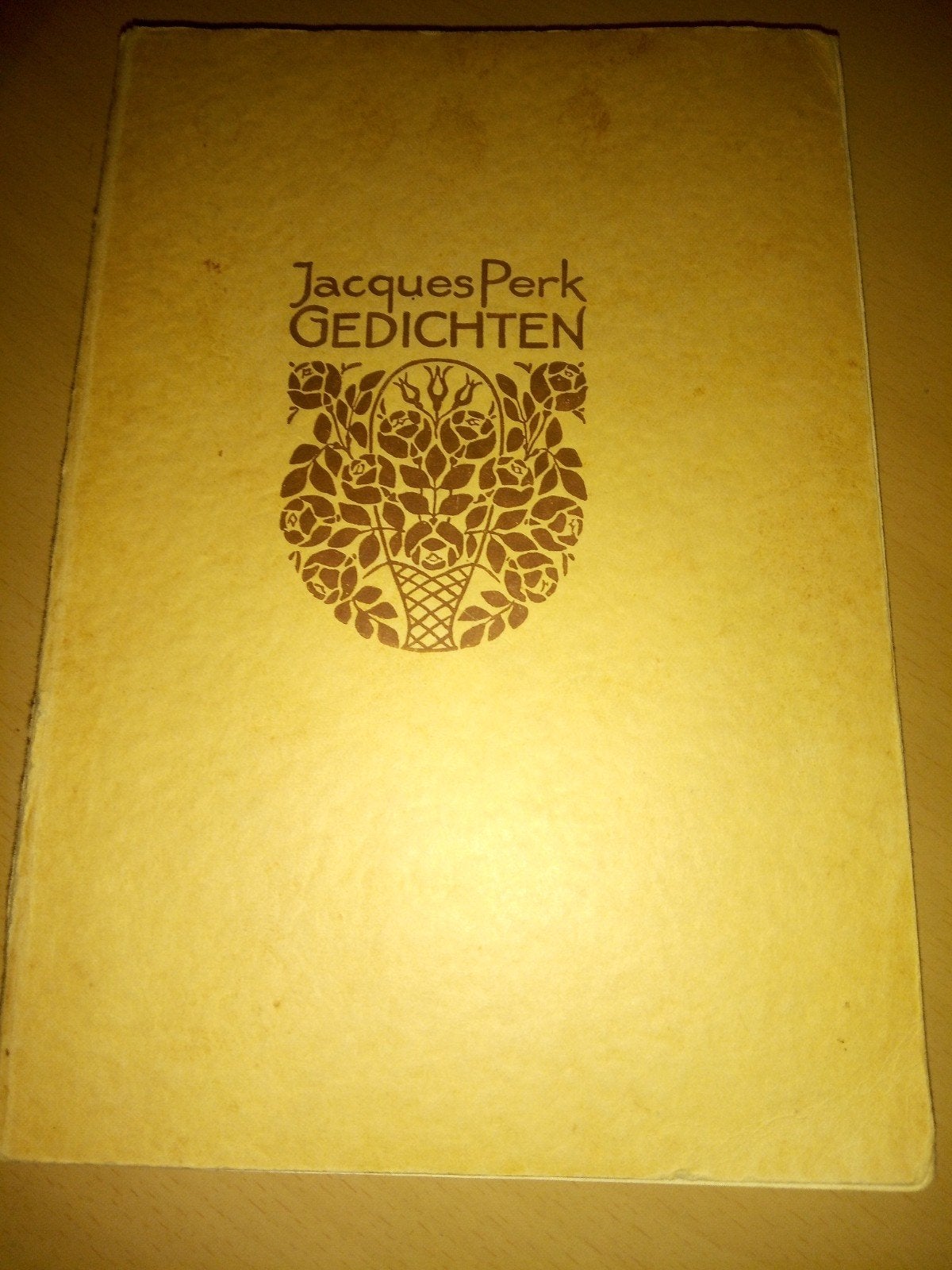 Jacques Perk Gedichten - Achtste druk 1938, Verzenden, Gelezen, Jacques Perk, Eén auteur
