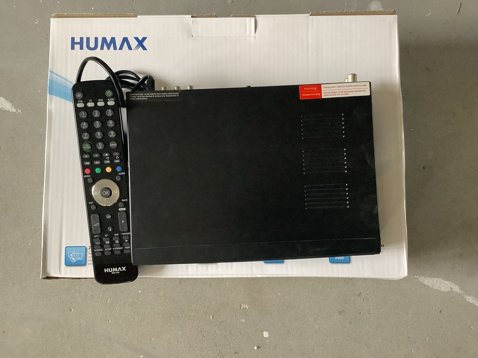 Humax IRHD-5000C HD Digitale Kabelontvanger, Ophalen, Gebruikt, Decoder