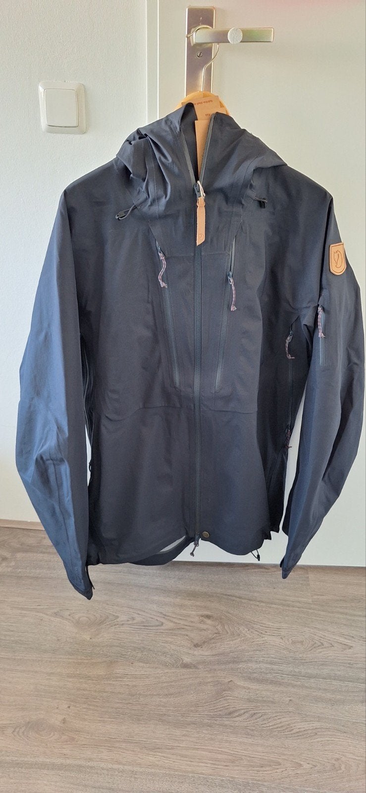 Nieuw Fjällräven Keb Eco-Shell Jas S - 30k Waterdicht Navy, Blauw, Nieuw, Ophalen of Verzenden, Fjällräven