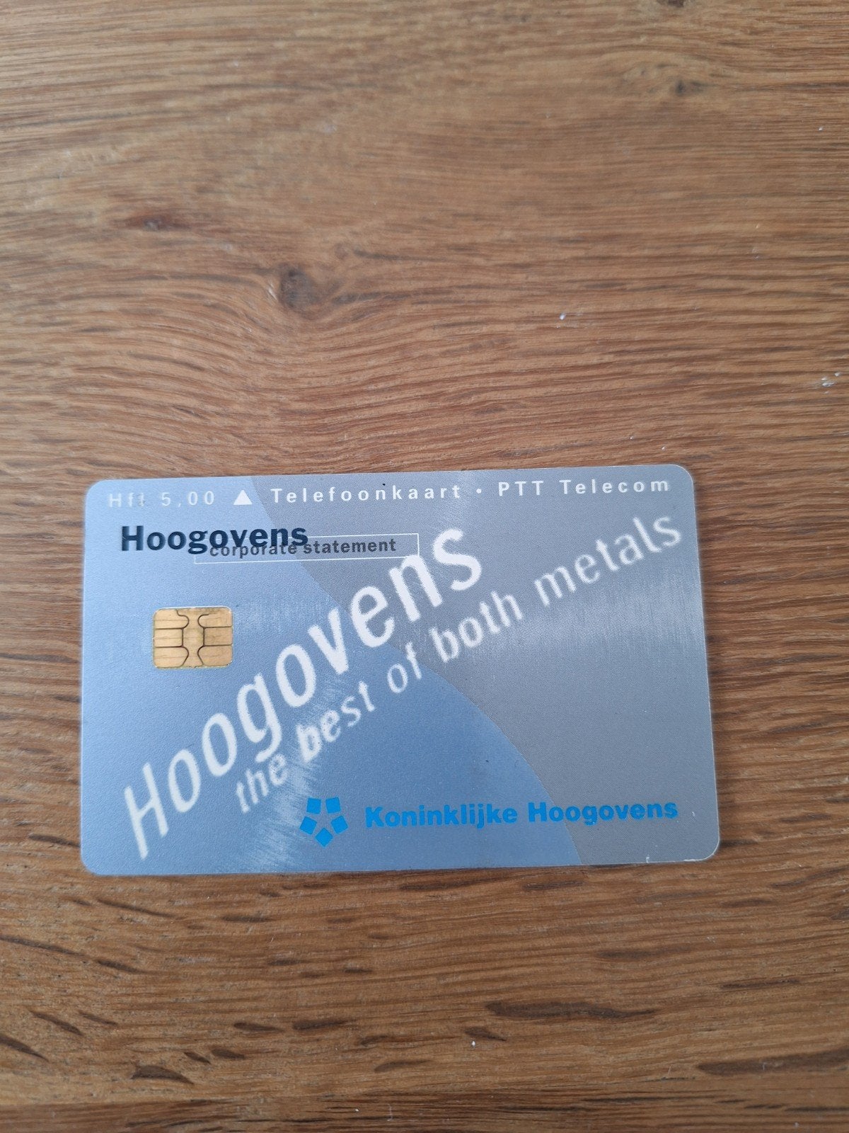 Hoogovens PTT Telecom Telefoonkaart - Zeldzaam, Ophalen of Verzenden