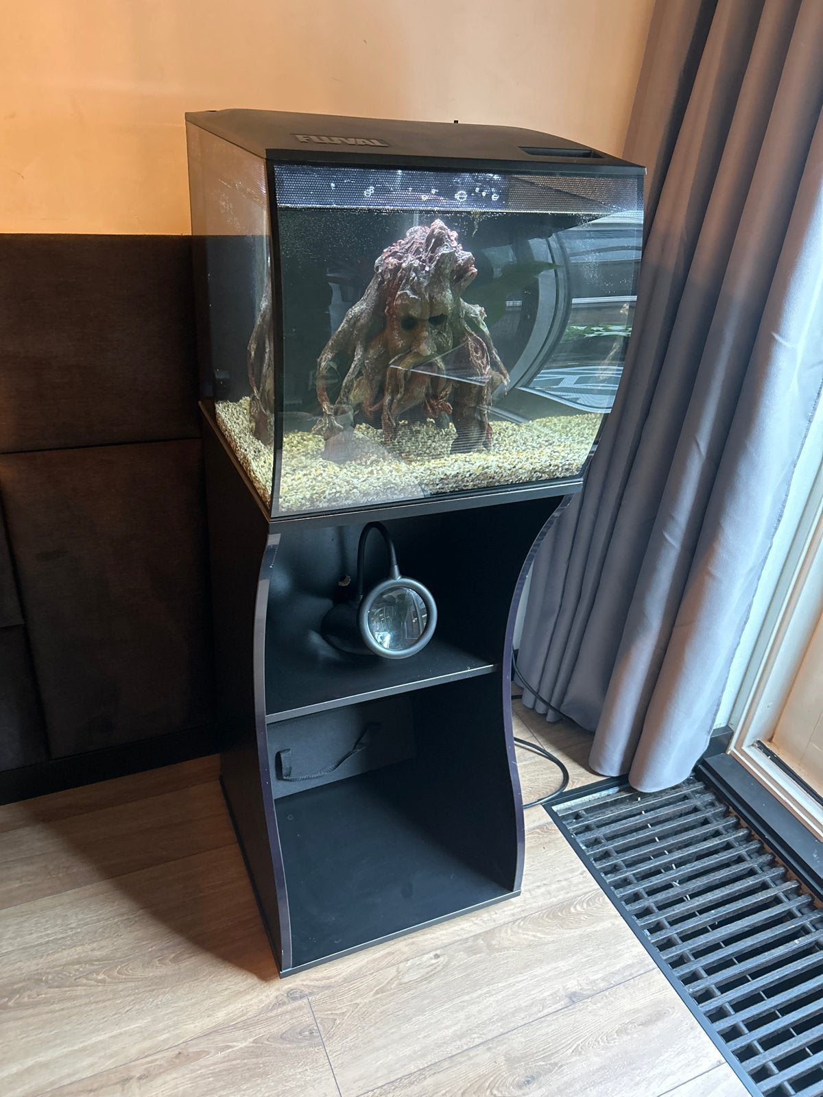 Fluval flex aquarium 57liter, Ophalen, Verwarming, Gebruikt, Fluval