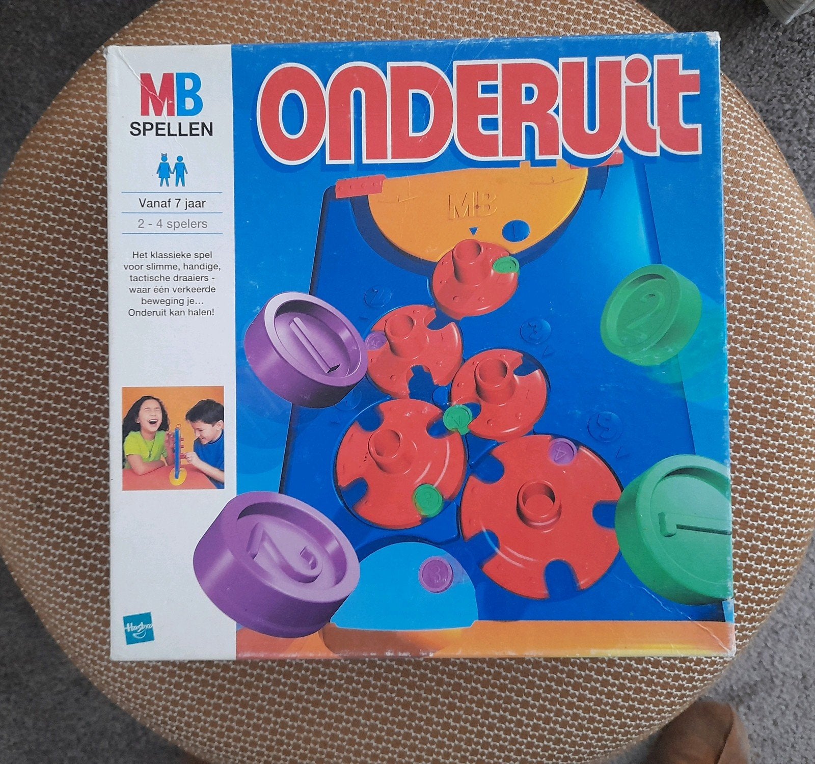 Onderuit ! van MB, Een of twee spelers, Ophalen of Verzenden, Gebruikt, MB