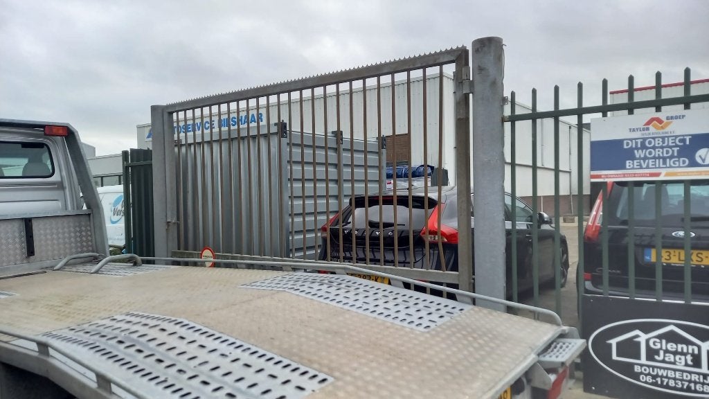 poort, Tuin en Terras, Ophalen of Verzenden, Gebruikt, IJzer, Tuinhek
