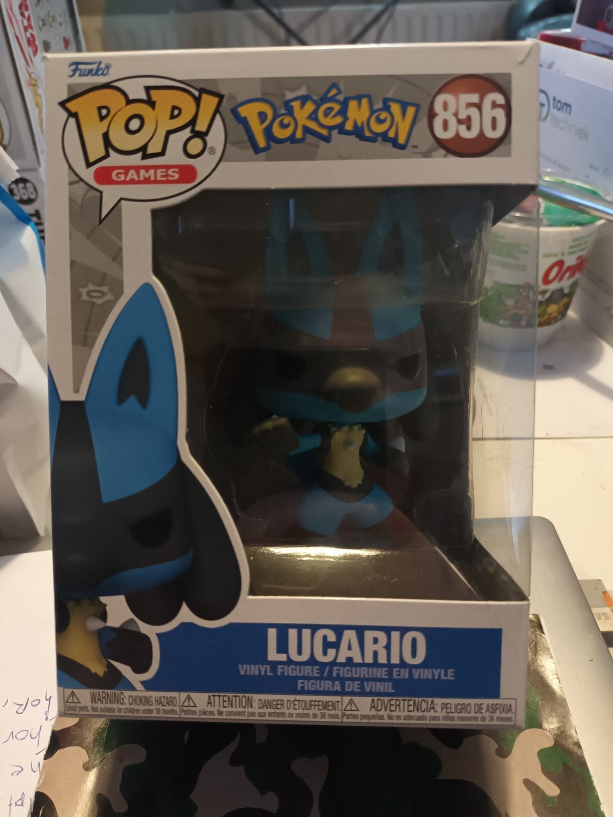 Funko Pop! Pokémon Lucario #856 - Nieuw in doos, Verzamelen, Poppetjes en Figuurtjes, Ophalen of Verzenden, Nieuw