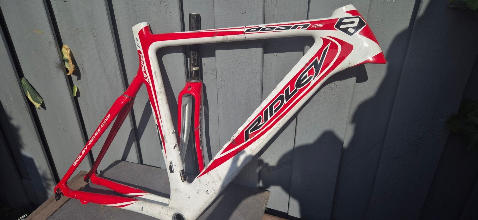 schadeframe Ridley Dean (goed lezen!), Fietsen en Brommers, Fietsonderdelen, Ophalen, Gebruikt, Frame, Ridley