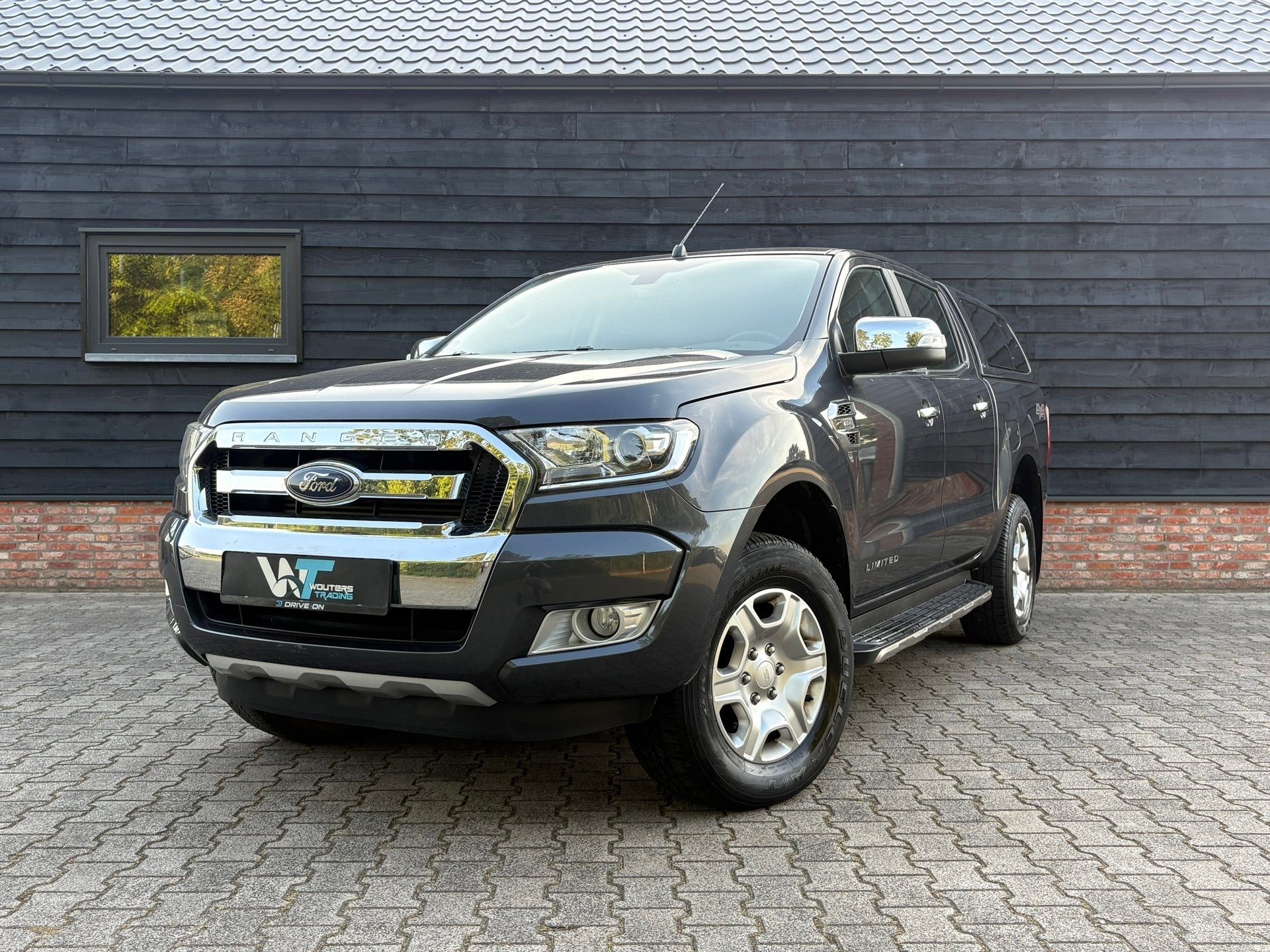 Ford Ranger 3.2 TDCi Limited - Marge - 5 persoons - Leder -, Automaat, Parkeersensor, Gebruikt, Zwart