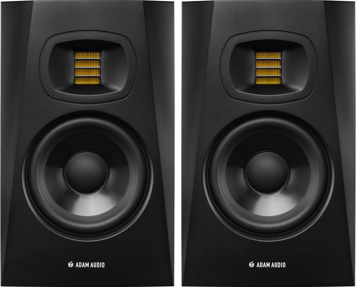 Adam Audio T5V studio monitors, Audio, Tv en Foto, Luidsprekers, Zo goed als nieuw, 120 watt of meer, Front, Rear of Stereo speakers