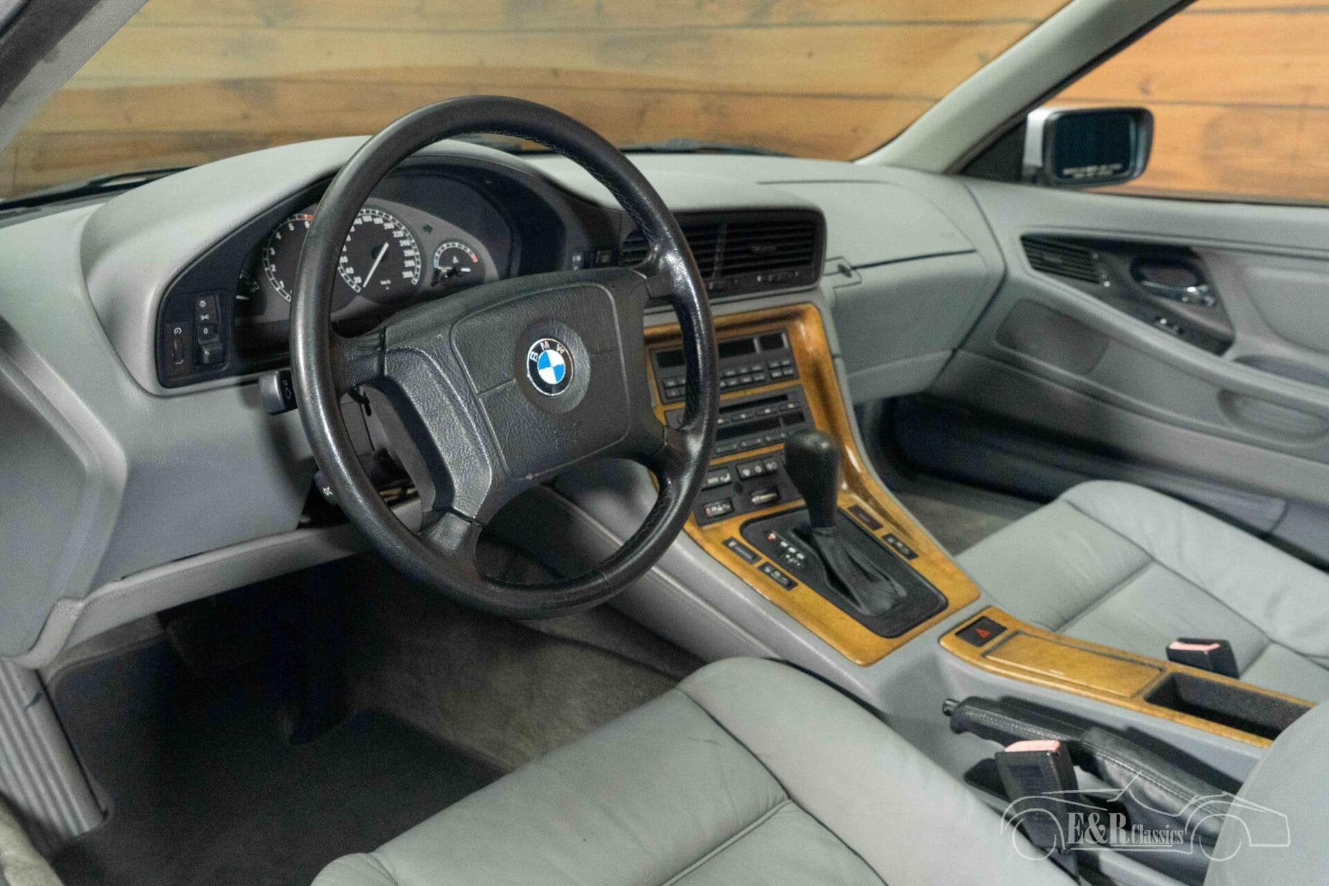 BMW 840 CI Coupe | 1997, Auto's, Oldtimers, Achterwielaandrijving, Overige carrosserieën, Bedrijf, Grijs