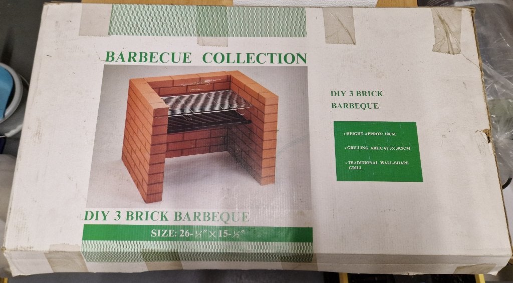 DIY 3 brick barbeque (NIEUW), Ophalen, Nieuw