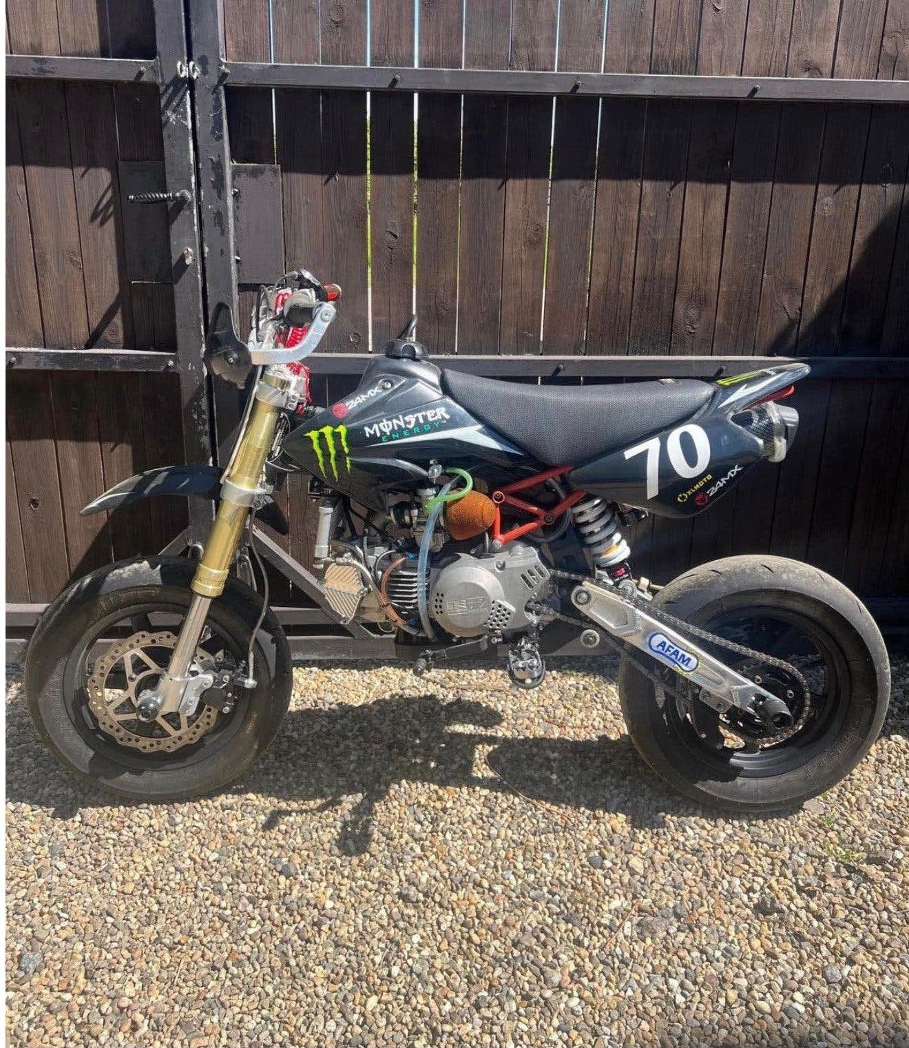 Circuit Pitbike 160cc, Ophalen, Zo goed als nieuw, 160 cc, Pitbike