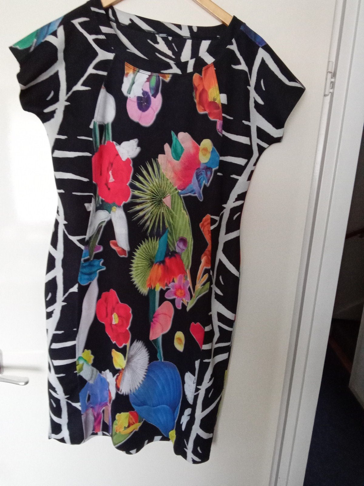 jurk Lizzy & coco, Kleding | Dames, Maat 42/44 (L), Knielengte, Meerkleurig, Verzenden