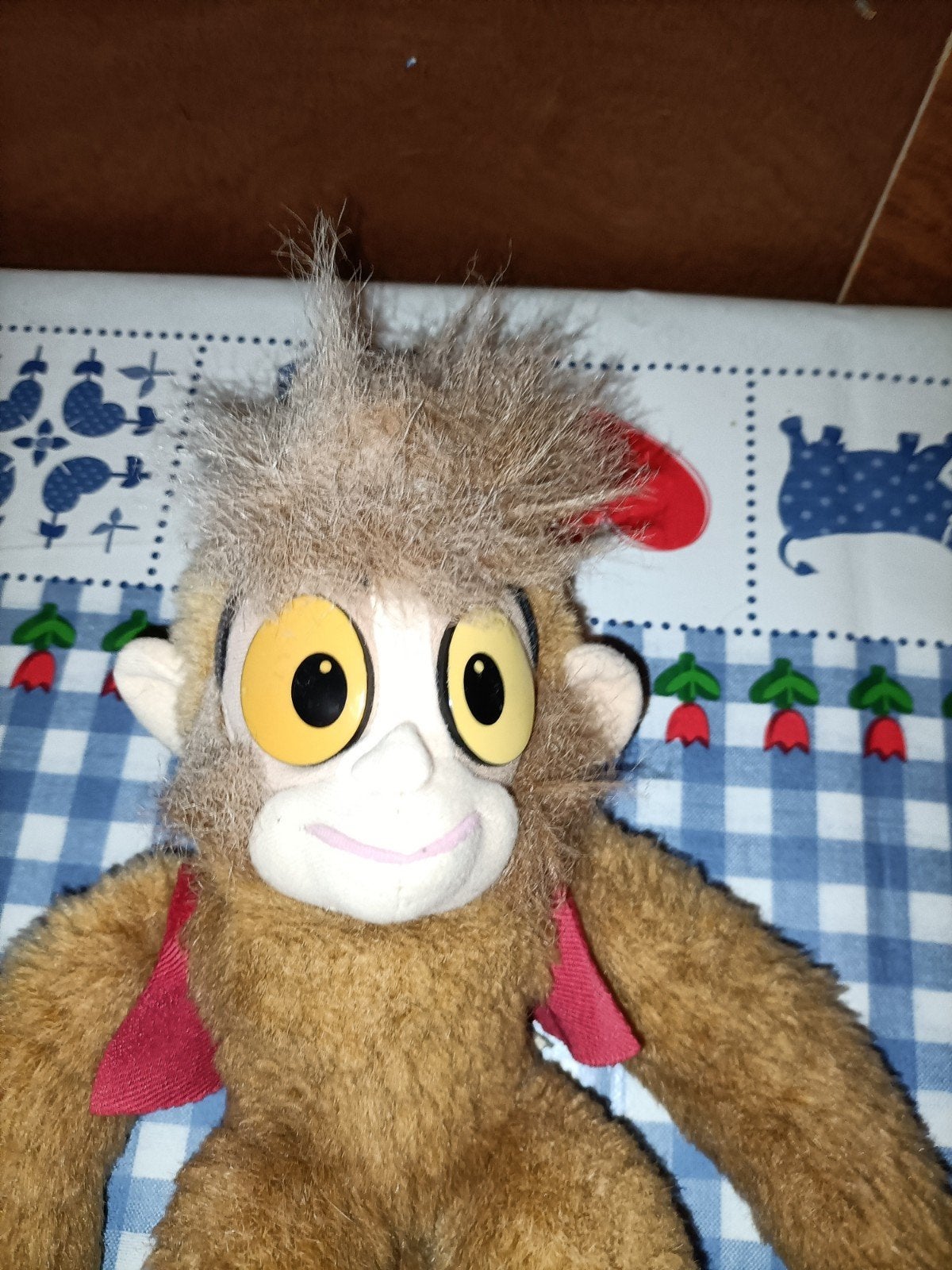 Abu de aap knuffel Alladin 26 cm groot *, Kinderen en Baby's, Speelgoed | Knuffels en Pluche, Ophalen of Verzenden, Gebruikt, Overige typen