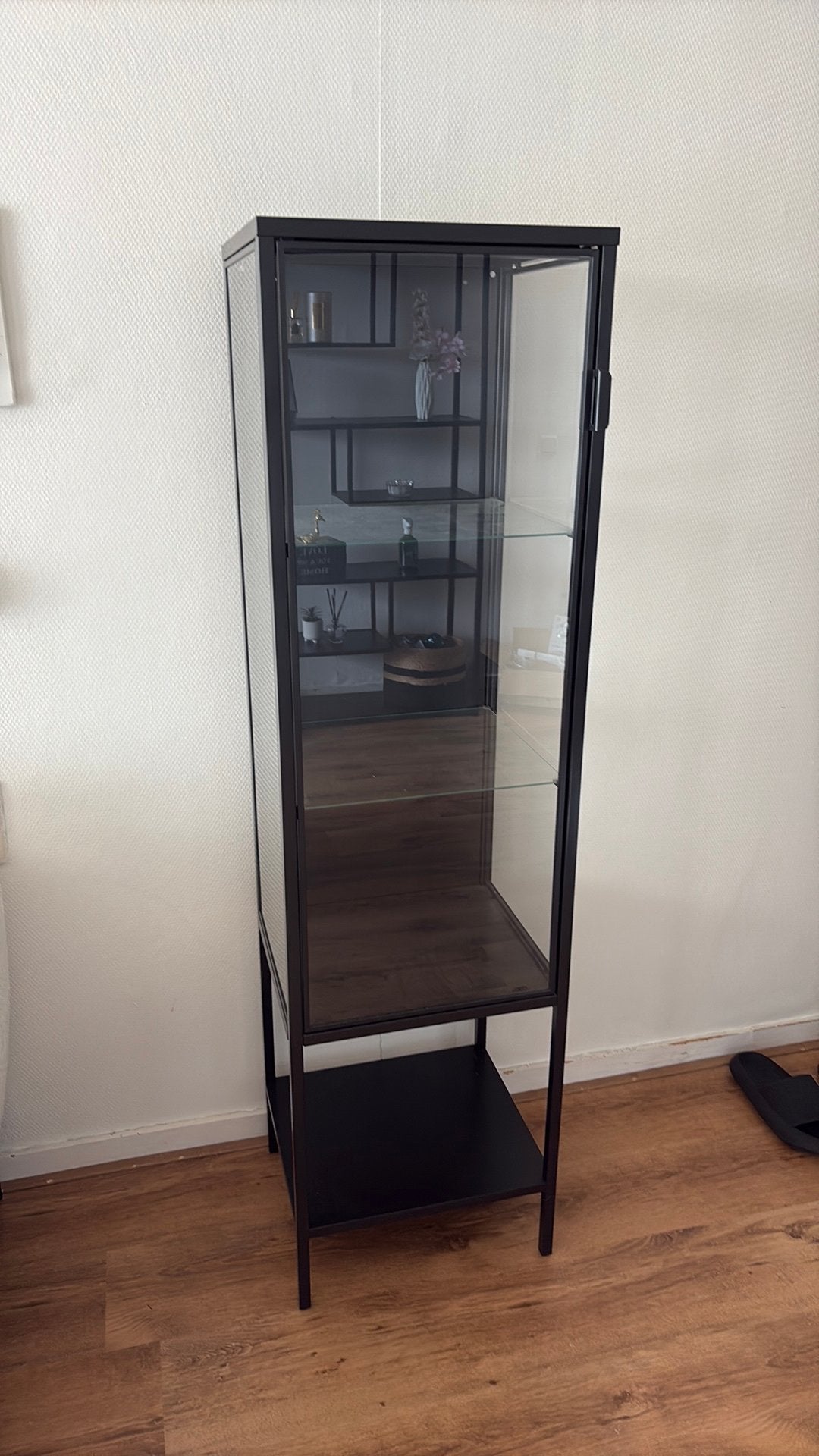 IKEA Rudsta vitrinekast, Ophalen, Minder dan 50 cm, Met deur(en), Zo goed als nieuw