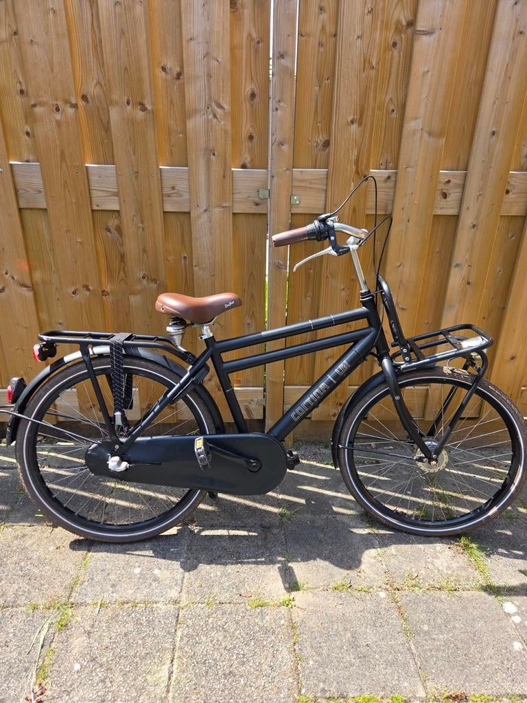 Cortina jongens transportfiets 24 inch, Fietsen en Brommers, Fietsen | Jongens, Ophalen, Cortina U4 Transport, Versnellingen, Gebruikt