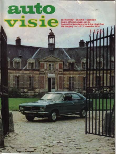 Autovisie 45 1970 : Austin Balanza S - GM Ranger, Ophalen of Verzenden, Gelezen, Algemeen