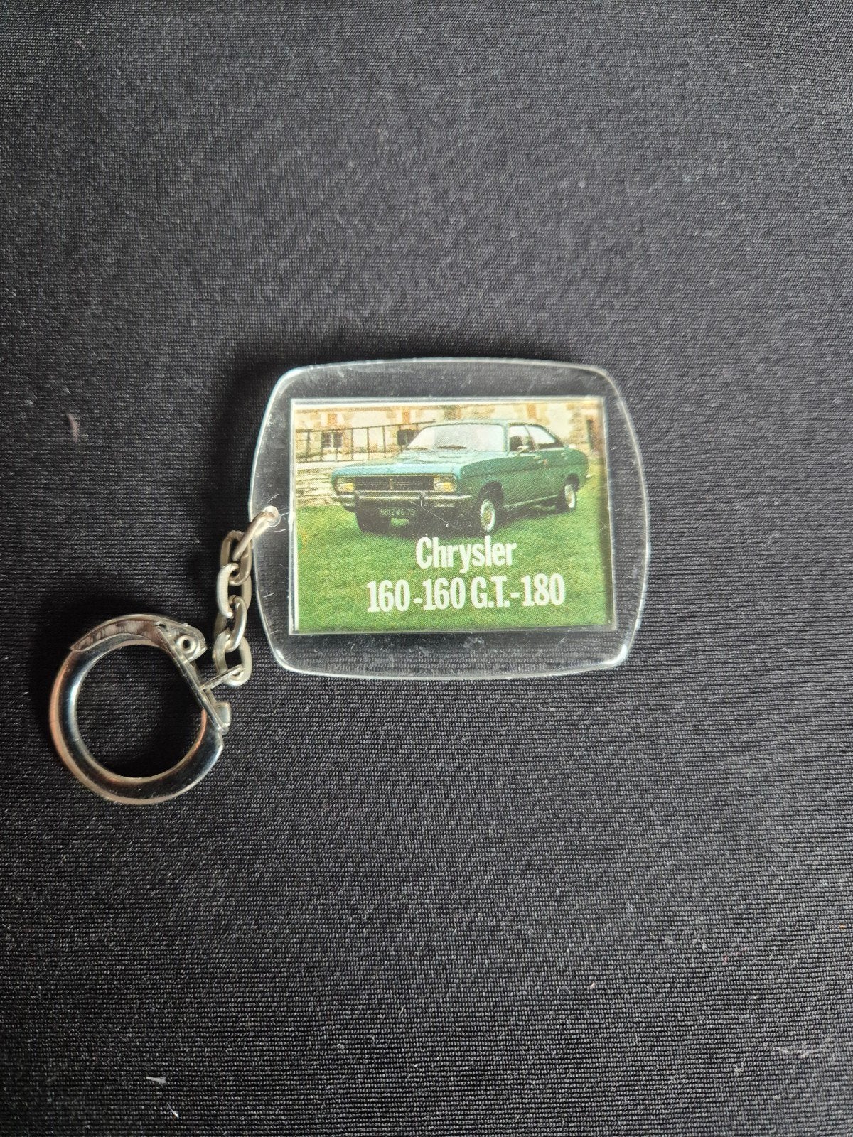 Vintage Chrysler 160-180 GT sleutelhanger, Ophalen of Verzenden, Zo goed als nieuw