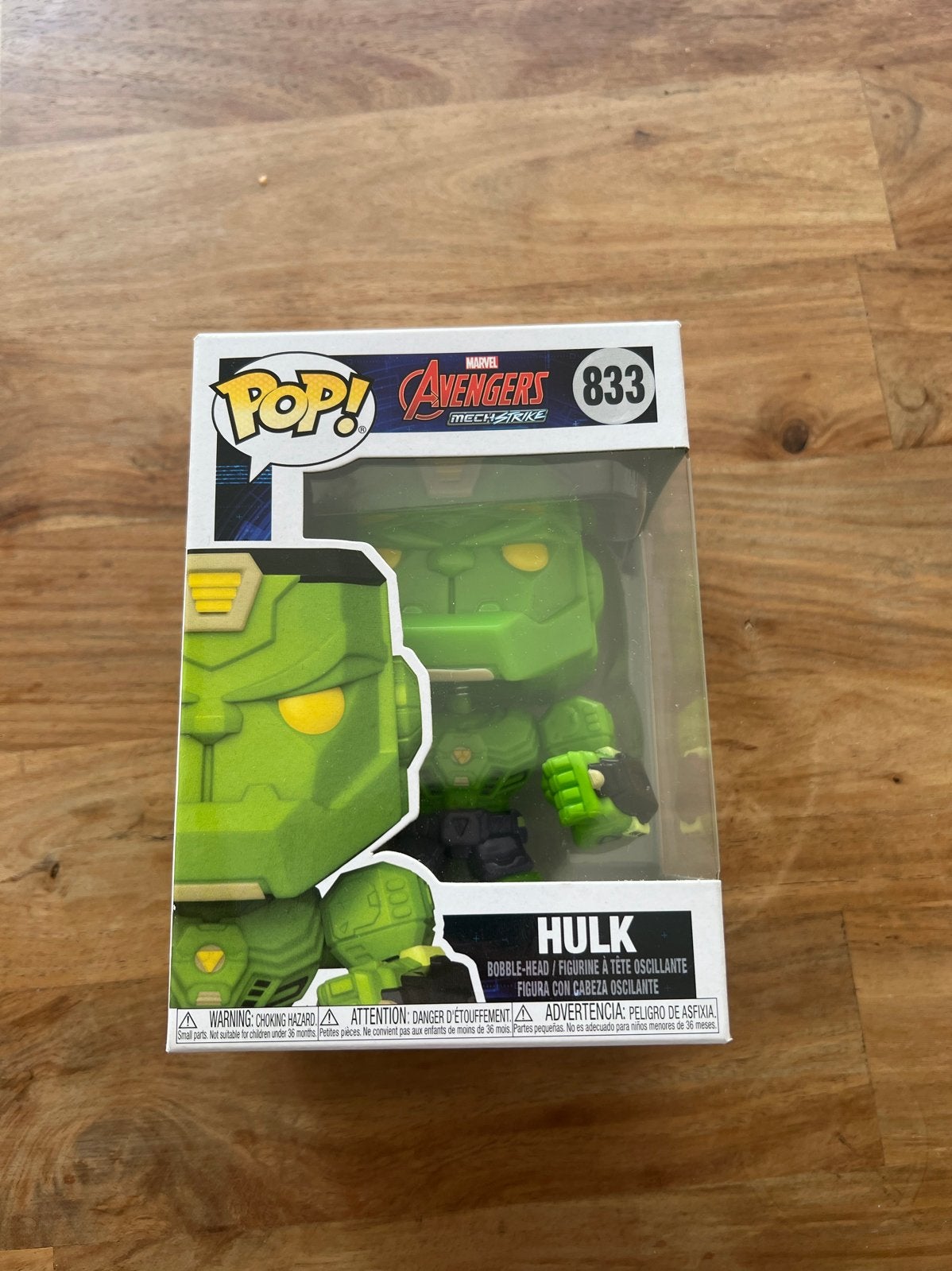 Funko Pop! Marvel Avengers Mech Strike Hulk #833, Verzamelen, Ophalen of Verzenden, Nieuw