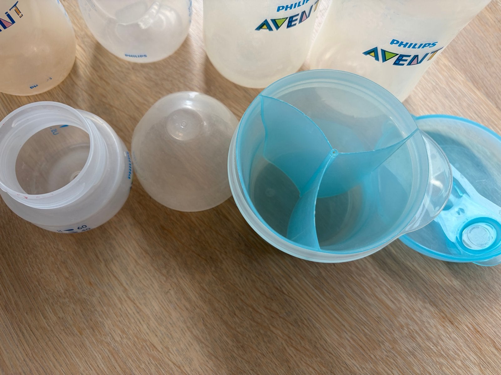 Philips Avent babyflessen en bewaarbakjes, Ophalen of Verzenden, Gebruikt, Babyfles, Philips Avent