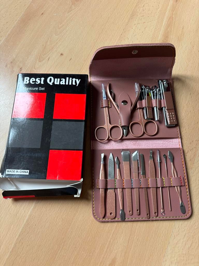 Best Quality Manicure Set - Nieuw in doos, Nieuw, Ophalen of Verzenden, Toebehoren, Handen en Nagels