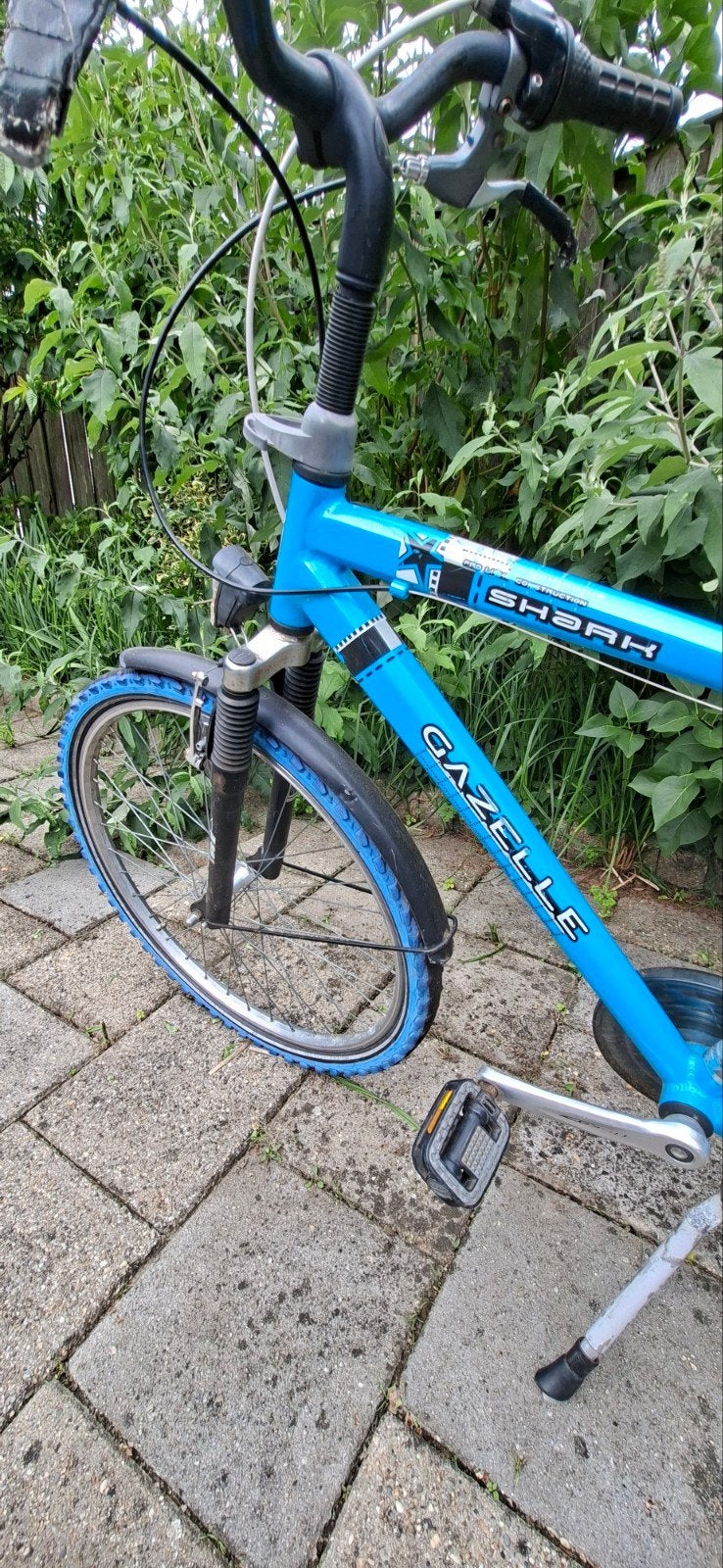 Gazelle Shark Fiets - Blauw, Gebruikt, Ophalen, Gebruikt, Velgrem, Versnellingen