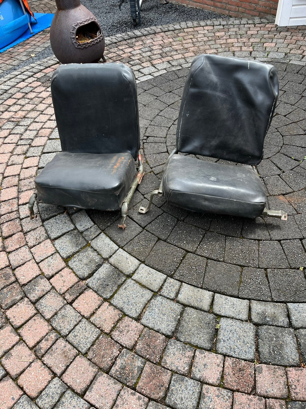 2 stoelen voor Nekaf / Jeep CJ, Ophalen of Verzenden, Gebruikt, Jeep