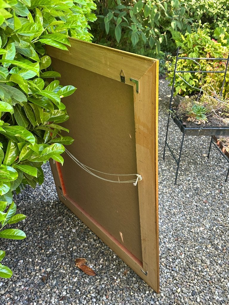 spiegel, Antiek en Kunst, Ophalen, Rechthoekig, 50 tot 100 cm, 100 tot 150 cm