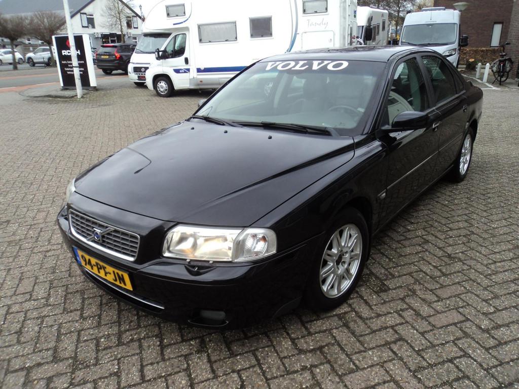 Volvo S80 2.4 Elite, Zwart, Bedrijf, 2435 cc, 1523 kg