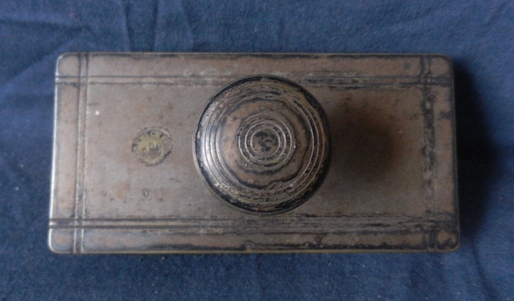 Messing vloeihobbel / vloeiroller Jan Eisenloeffel ca.1905, Ophalen of Verzenden