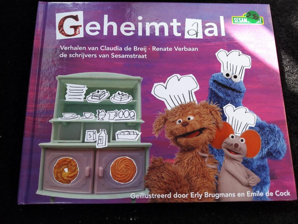 3 Boeken van Sesamstraat, Ophalen of Verzenden, Gelezen, Fictie algemeen