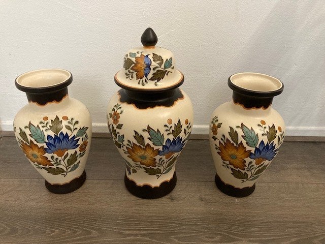 Kast-stel van Gouda plateel, Antiek en Kunst, Antiek | Keramiek en Aardewerk, Ophalen
