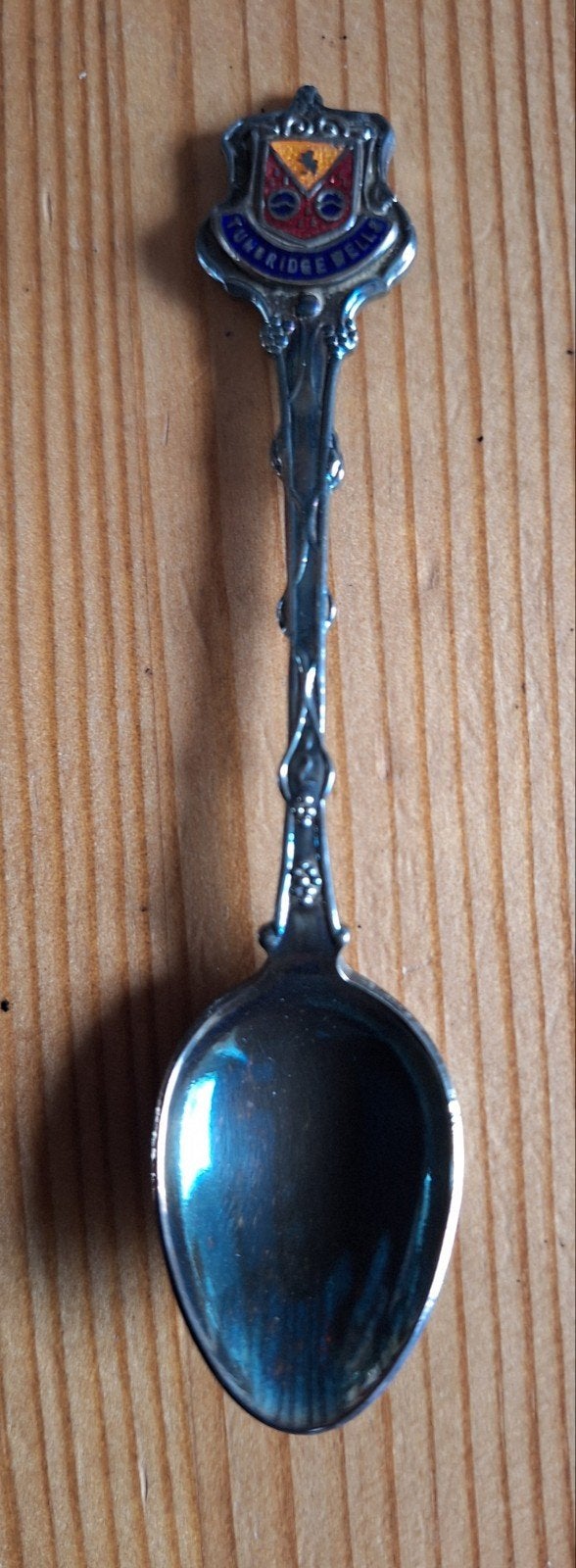 Engeland vintage souvenier lepel Tunbridge Wells, Ophalen of Verzenden