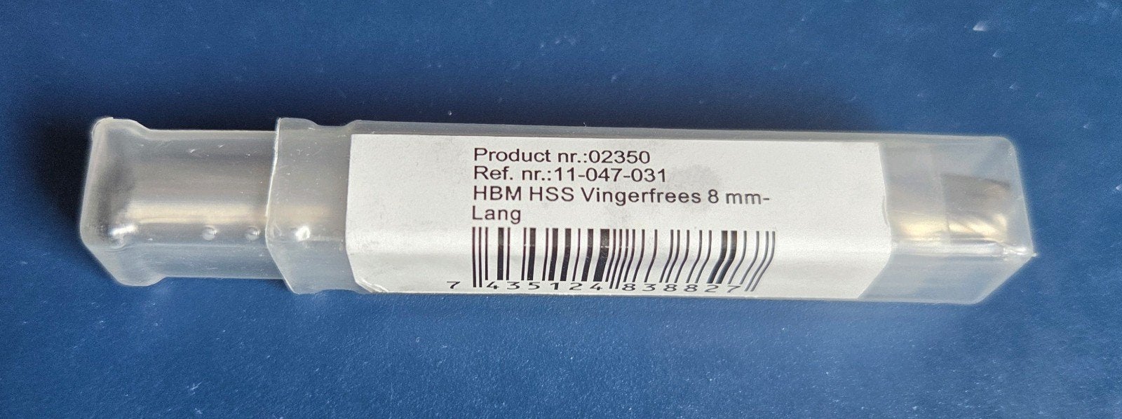 HBM HSS Vingerfrees 8mm Lang, Ophalen, Nieuw, HBM