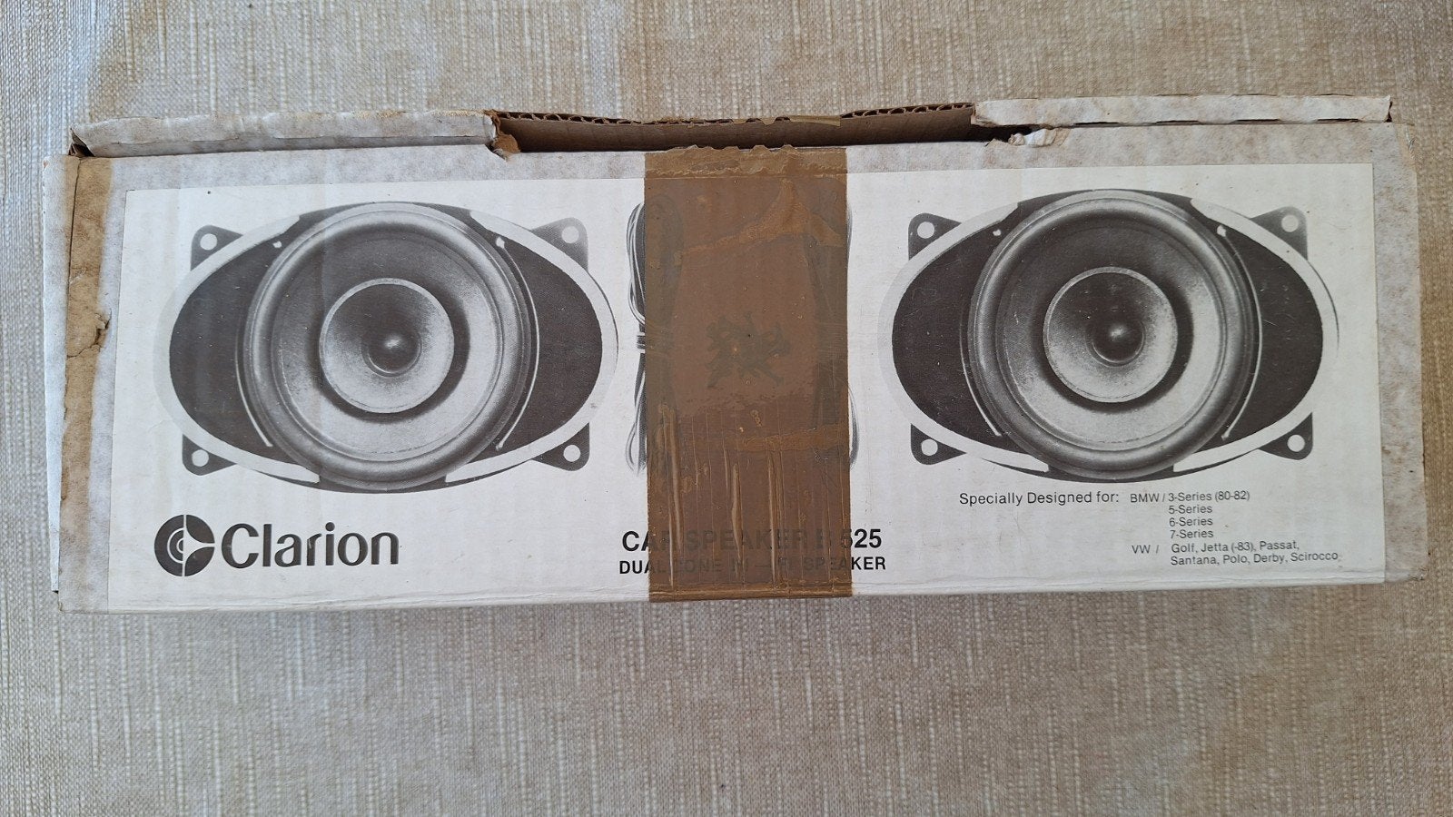 CLARION Auto speakers, type B 525, BMW en Volkswagen, Auto diversen, Autospeakers, Ophalen of Verzenden, Gebruikt