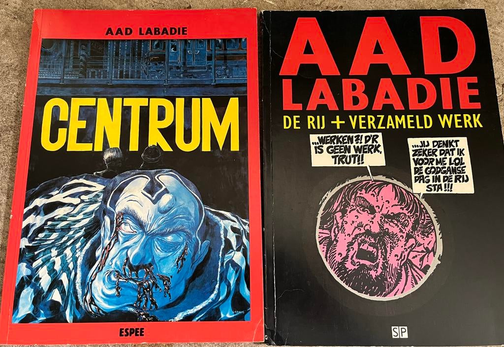 Aad Labadie - De Rij + Verzameld Werk en Centrum, Ophalen, Gelezen