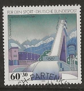 Duitsland 104, springschans voor vanderzon, Verzenden, BRD, Gestempeld
