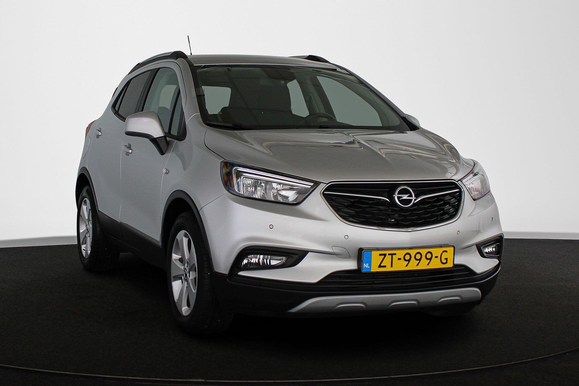 Opel Mokka X 1.4 Turbo Online Edition Trekhaak Navi Camera A, Auto's, Voorwielaandrijving, Stof, Gebruikt, Parkeersensor