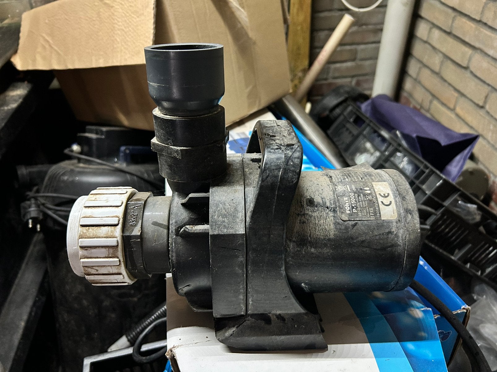 Aquaforte P-15000 pomp, Ophalen, Zo goed als nieuw, Vijverpomp