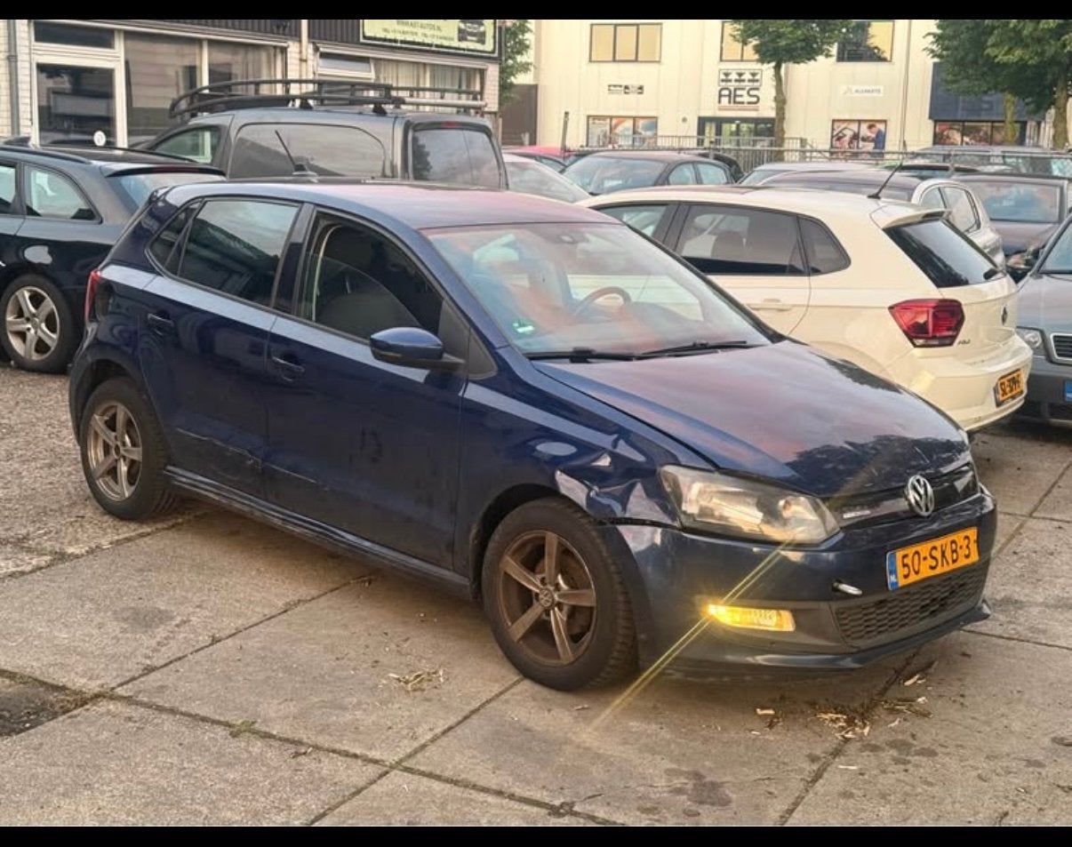 Volkswagen Polo 1.2 TDI 55KW BM 2011 Blauw, Auto's, Voorwielaandrijving, 74 pk, 1199 cc, Origineel Nederlands
